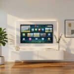 Mobile TV Sospeso con Pannello Retroilluminato LED